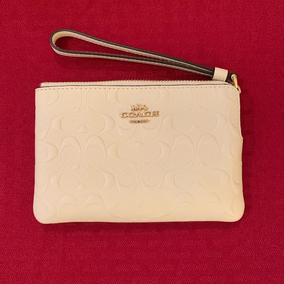 Coach Bags Coach Wristlet Chalk Color Poshmark
